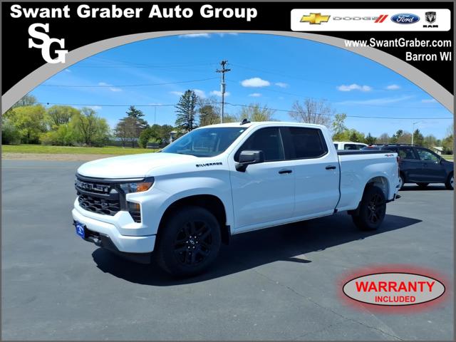 2023 Chevrolet Silverado 1500 4WD Crew Cab Standard Bed Custom for sale in Barron, WI