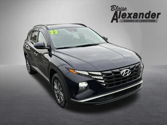 2022 Hyundai Tucson Hybrid Blue for sale in Burnham, PA