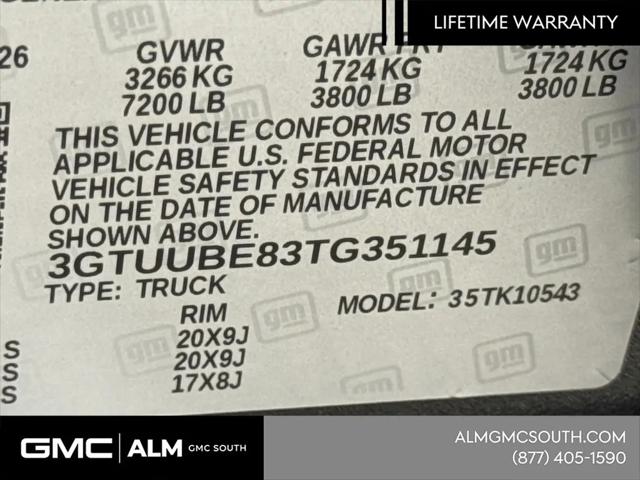 2026 GMC Sierra 1500 Crew Cab, Short Bed, SLE, 4WD