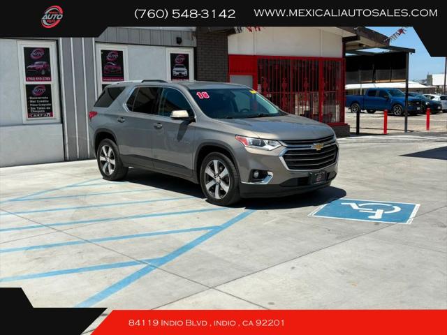 2018 Chevrolet Traverse LT Leather for sale in Indio, CA