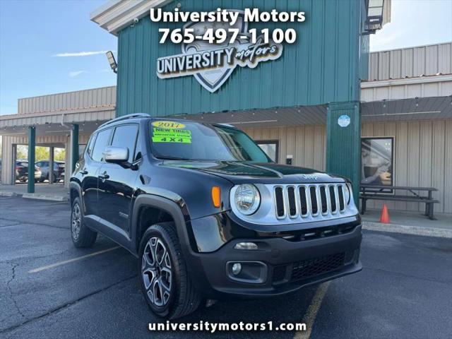 2017 Jeep Renegade Limited 4x4 for sale in West Lafayette, IN