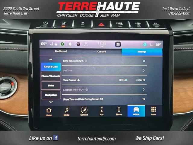 2025 Jeep Grand Cherokee L Summit Reserve 4x4