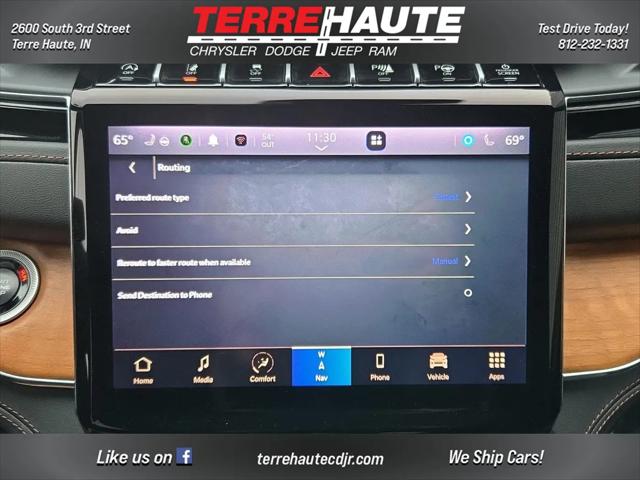 2025 Jeep Grand Cherokee L Summit Reserve 4x4