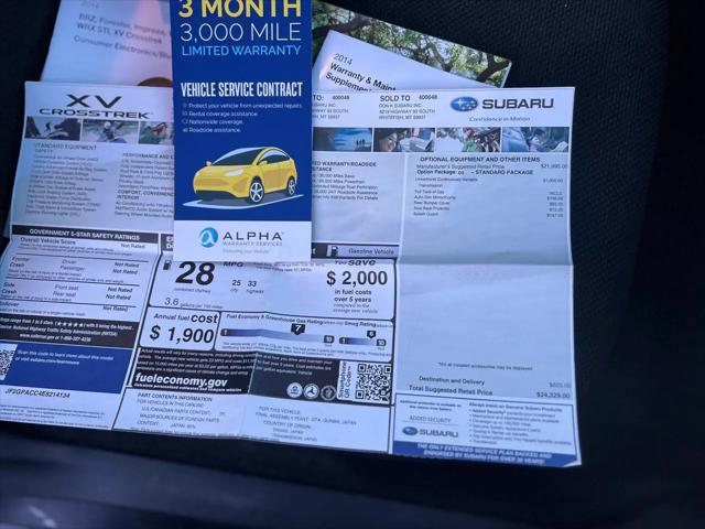 2014 Subaru XV Crosstrek 2.0i Premium