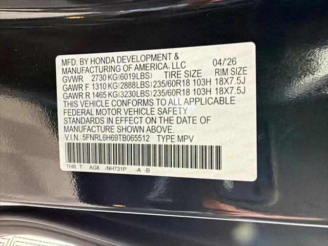 2026 Honda Odyssey EX-L