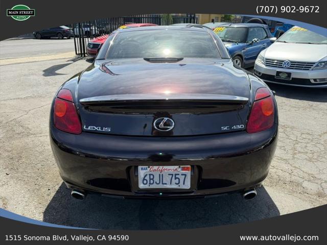 2003 Lexus SC 430 430