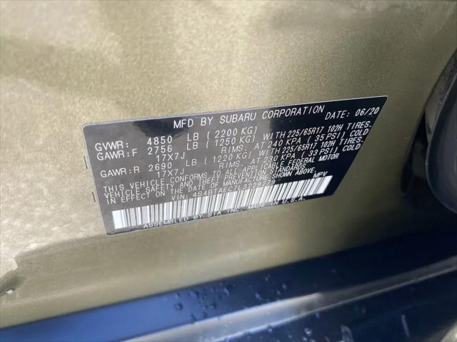 2020 Subaru Outback Premium