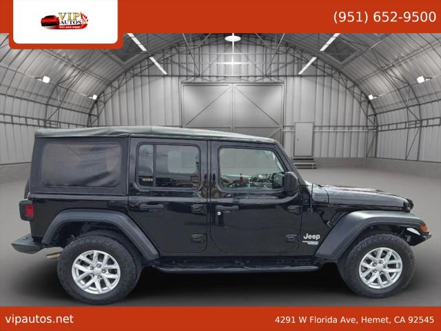 2018 Jeep Wrangler Unlimited Sport S 4x4 for sale in Hemet, CA