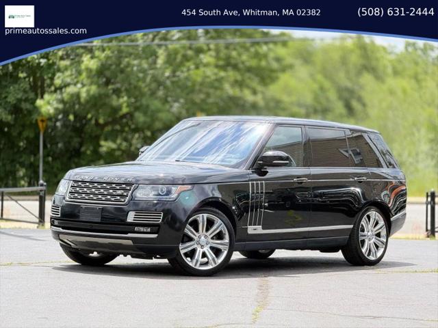 2017 Land Rover Range Rover 5.0L V8 Supercharged SV Autobiography for sale in Whitman, MA