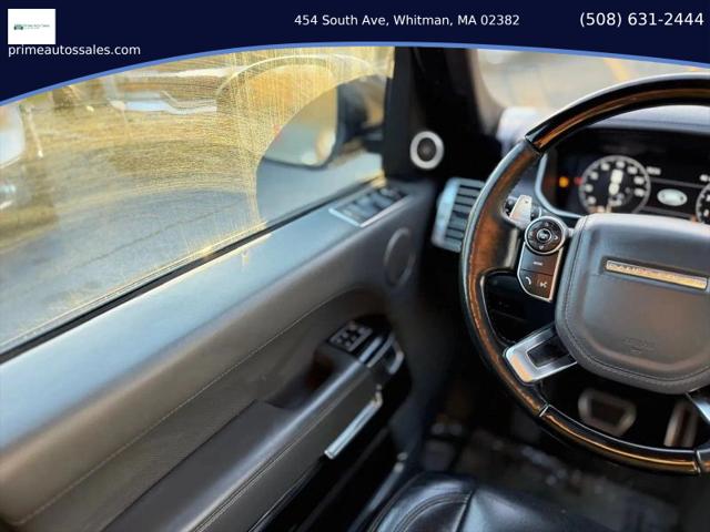 2017 Land Rover Range Rover 5.0L V8 Supercharged SV Autobiography