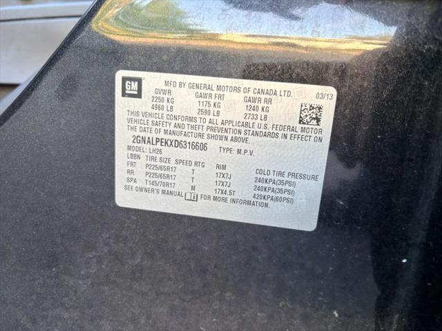 2013 Chevrolet Equinox 2LT