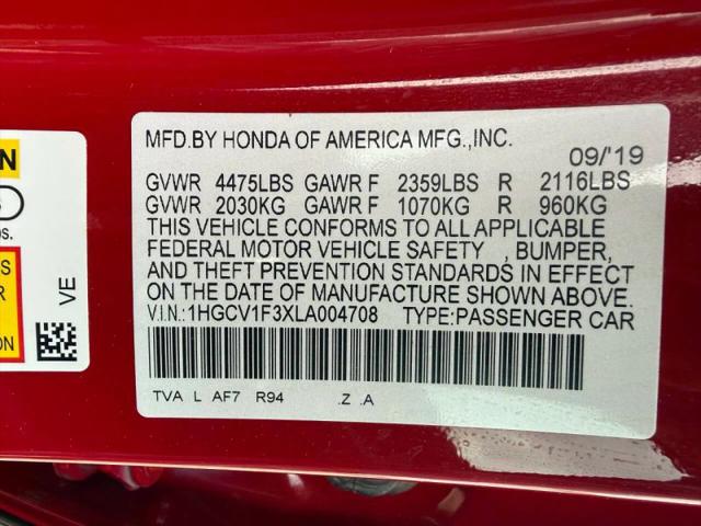 2020 Honda Accord Sport