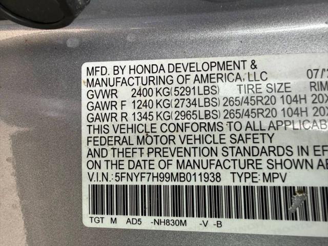 2021 Honda Passport 2WD Touring