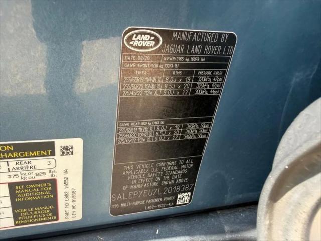 2020 Land Rover Defender 110 SE
