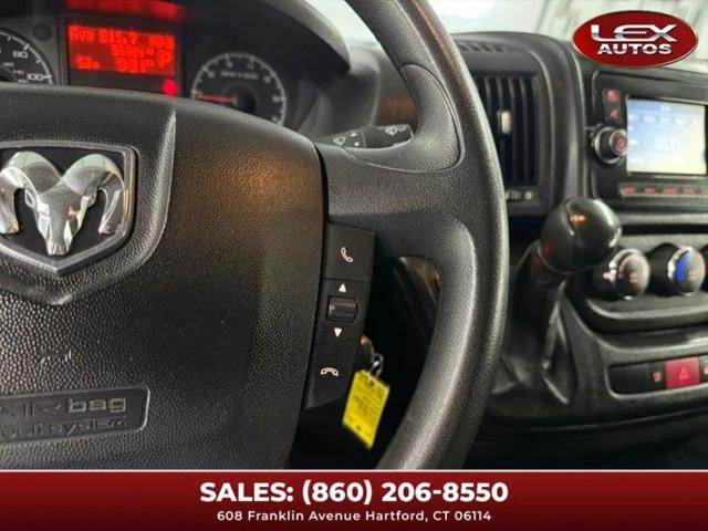 2018 Ram ProMaster Cargo Van Low Roof 136" WB