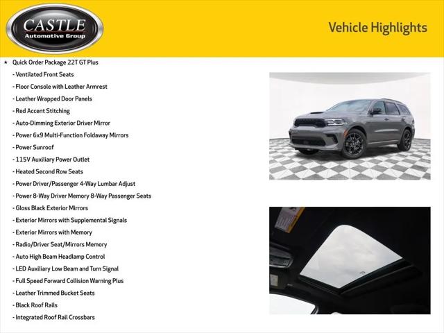 2026 Dodge Durango GT Plus AWD HEMI V8