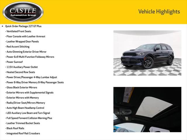 2026 Dodge Durango GT Plus AWD HEMI V8