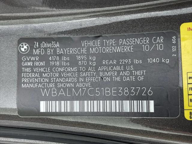 2011 BMW Z4 sDrive35i