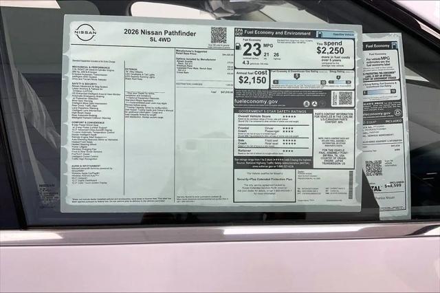 2026 Nissan Pathfinder SL