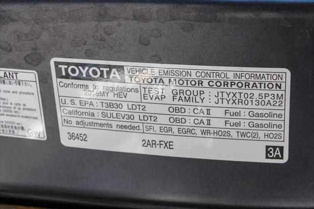 2018 Toyota RAV4 Hybrid LE