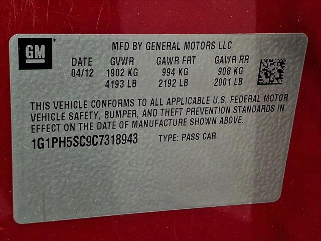 2012 Chevrolet Cruze LTZ