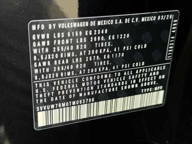 2026 Volkswagen Tiguan SEL R-Line Turbo
