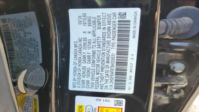 2025 Honda Civic Sport