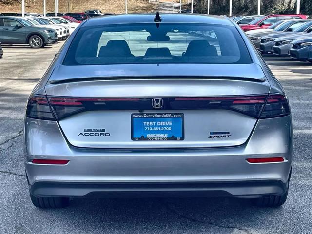 2026 Honda Accord Sedan Sport