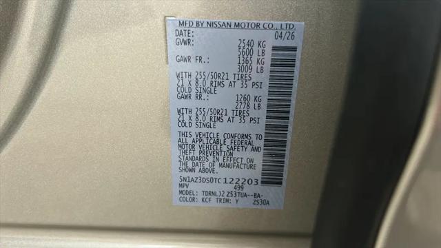 2026 Nissan Murano Platinum