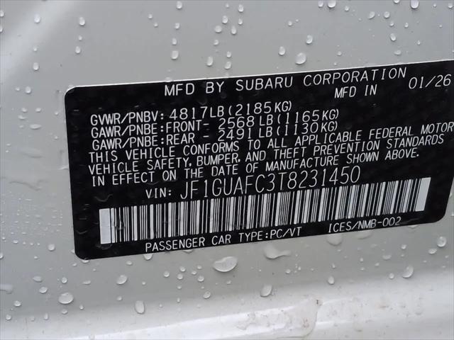 2026 Subaru Impreza Sport