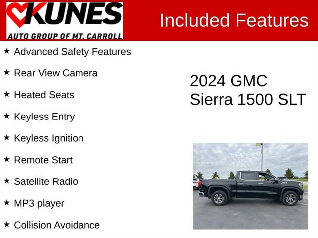 2024 GMC Sierra 1500 4WD Crew Cab Short Box SLT