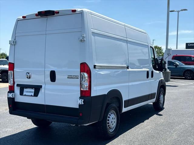 2024 Ram ProMaster 2500 Cargo Van Tradesman High Roof 136" WB w/Pass Seat