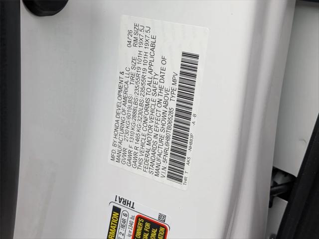 2026 Honda Odyssey Touring