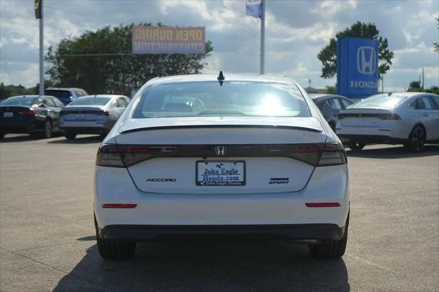2026 Honda Accord Sedan Sport