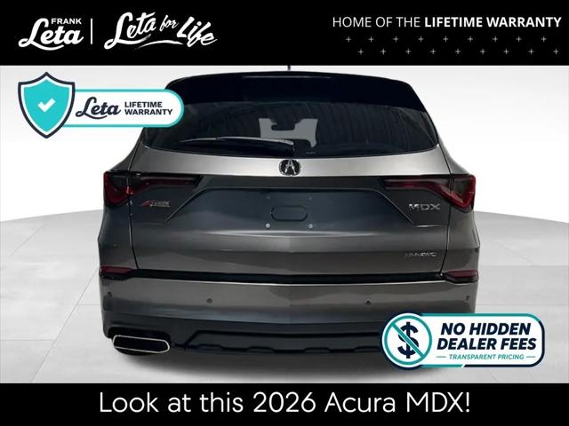 2026 Acura MDX A-SPEC Advance Package