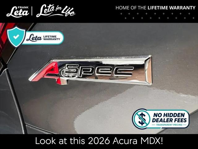 2026 Acura MDX A-SPEC Advance Package