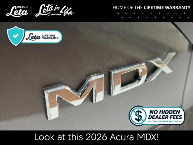 2026 Acura MDX A-SPEC Advance Package