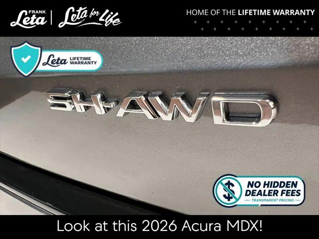 2026 Acura MDX A-SPEC Advance Package