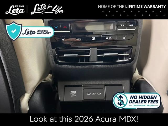 2026 Acura MDX A-SPEC Advance Package