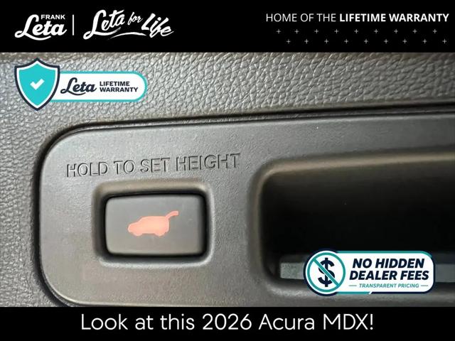 2026 Acura MDX A-SPEC Advance Package