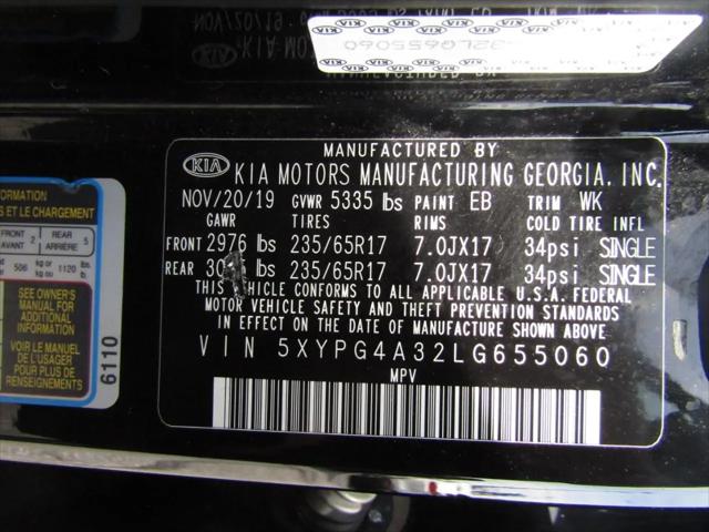 2020 Kia Sorento 2.4L L