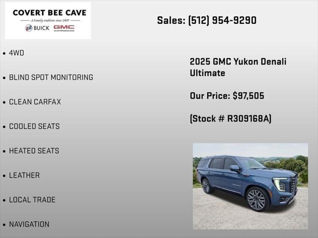 2025 GMC Yukon 4WD Denali Ultimate