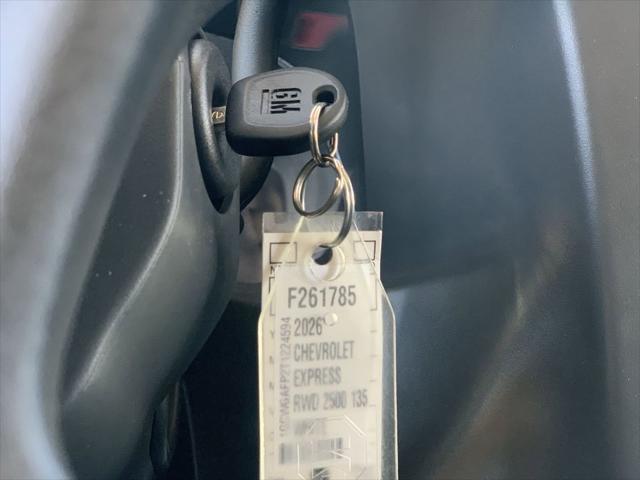 2026 Chevrolet Express Cargo Van 2500 Regular Wheelbase, WT, RWD