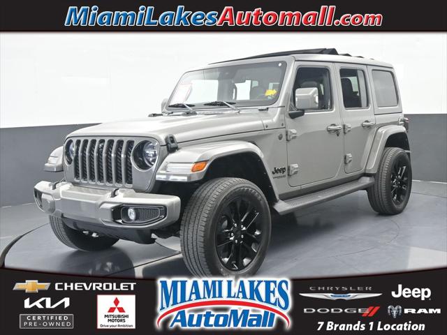 2022 Jeep Wrangler Unlimited High Altitude 4x4 for sale in Miami Lakes, FL