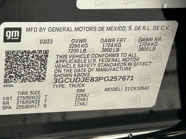 2023 Chevrolet Silverado 1500 4WD Crew Cab Short Bed High Country