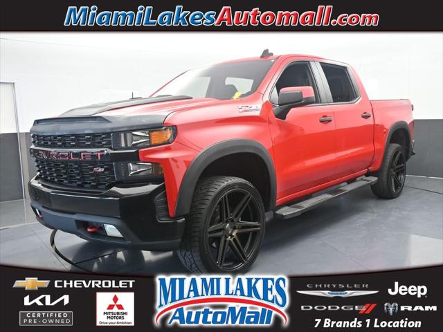 2021 Chevrolet Silverado 1500 4WD Crew Cab Short Bed Custom Trail Boss for sale in Miami Lakes, FL