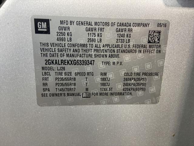2016 GMC Terrain Denali