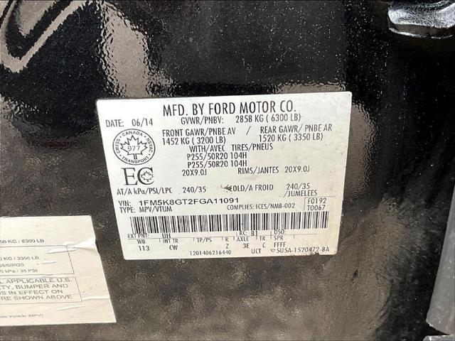2015 Ford Explorer Sport