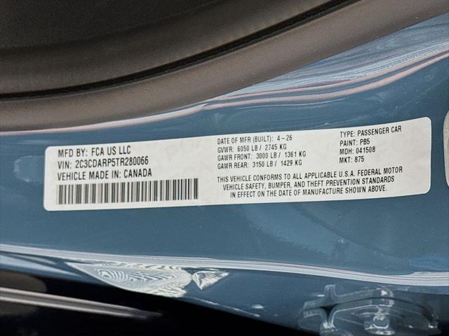 2026 Dodge Charger Scat Pack 4-Door AWD