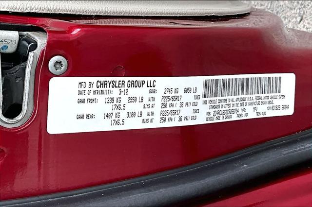 2012 Chrysler Town & Country Touring